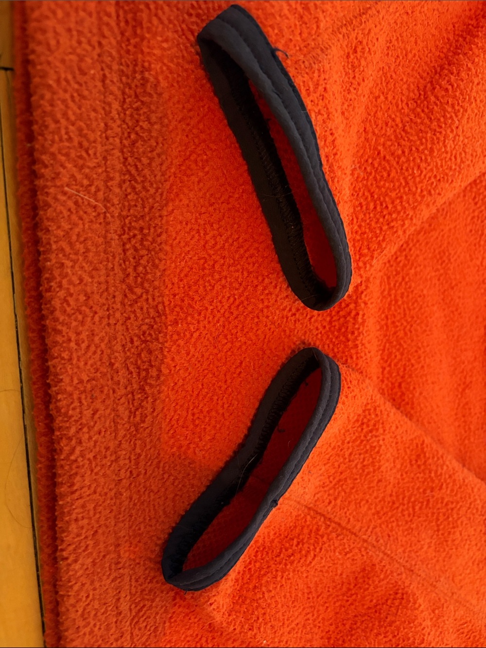 cotopaxi women’s Half-Zip Fleece Pullover in Orange, Lavender & Navy - Picture 2 of 7